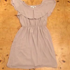 Beige forever 21 dress.